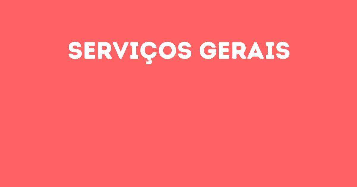 Serviços Gerais-São José Dos Campos - Sp 35