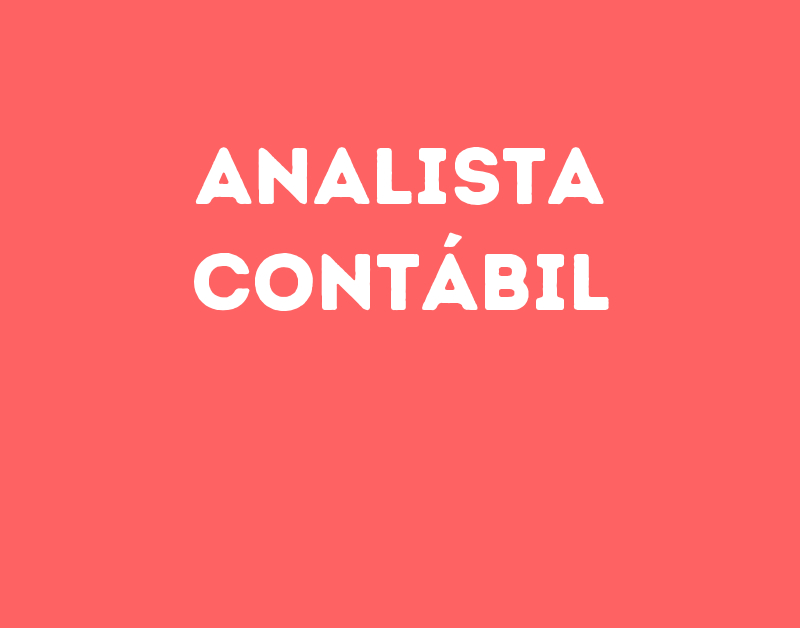 Analista Contábil-São José Dos Campos - Sp 1 Analista Contábil-São José Dos Campos - Sp 1