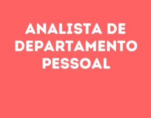 Analista De Departamento Pessoal-São José Dos Campos - Sp 14