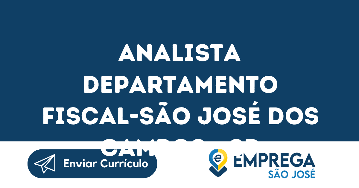 Analista Departamento Fiscal-São José Dos Campos - Sp 33
