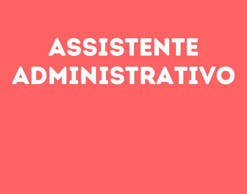 Assistente Administrativo-Jacarei - Sp 1