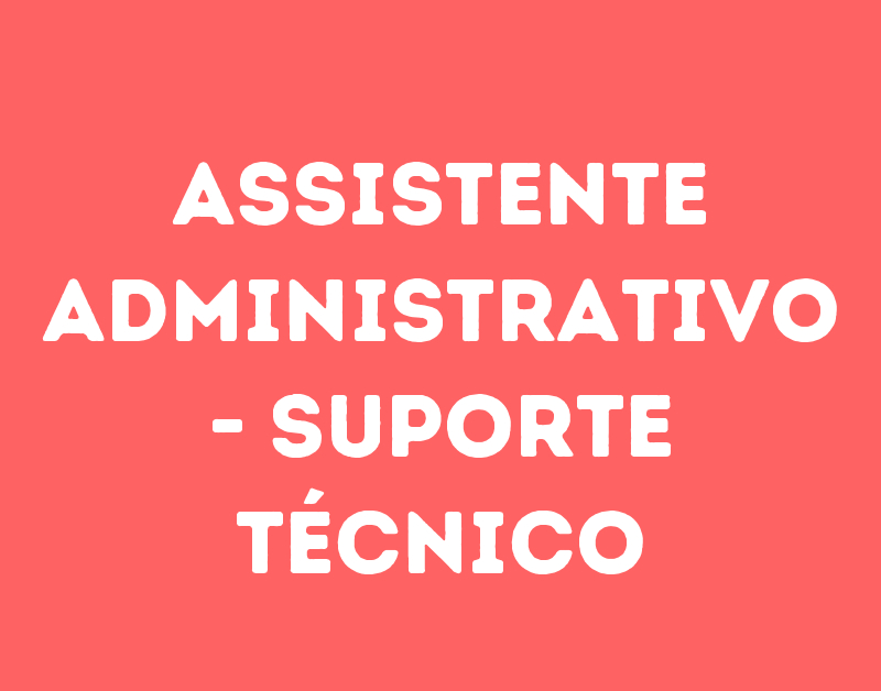 Assistente Administrativo - Suporte Técnico-São José Dos Campos - Sp 1