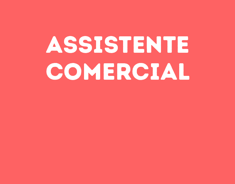 Assistente Comercial-São José Dos Campos - Sp 1