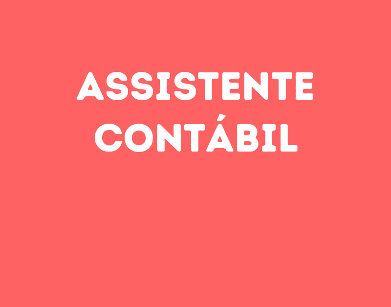 Assistente Contábil-São José Dos Campos - Sp 181