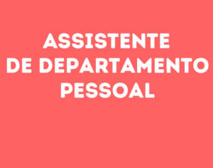 Assistente De Departamento Pessoal-São José Dos Campos - Sp 13