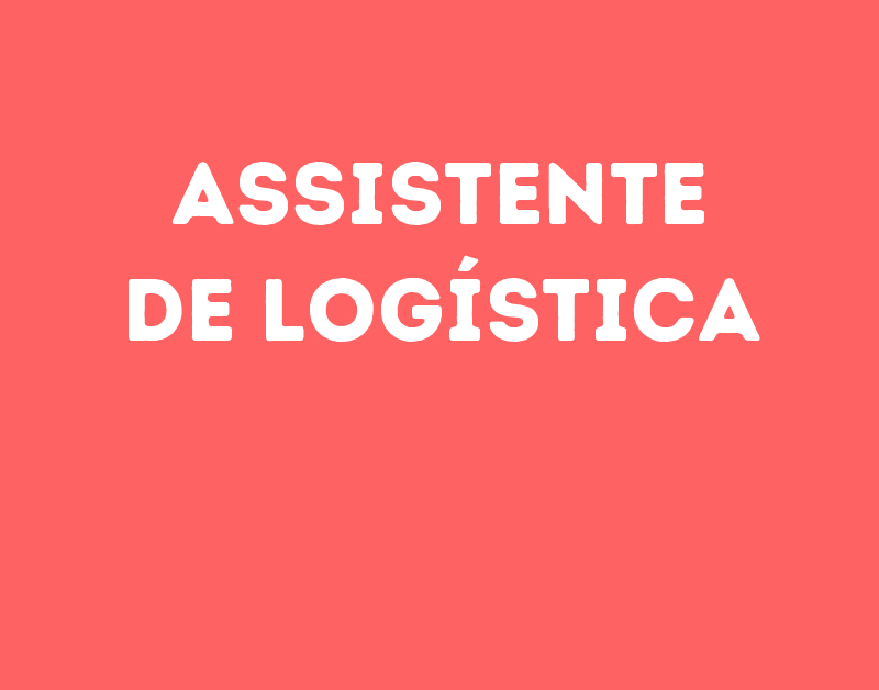 Assistente De Logística-Jacarei - Sp 1