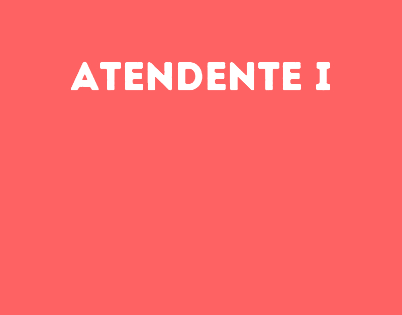 Atendente I-Ubatuba - Sp 115