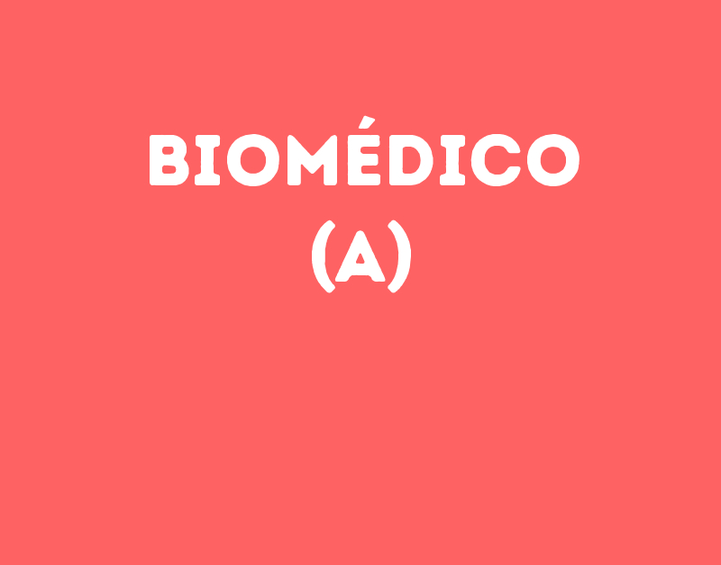 Biomédico (A)-São José Dos Campos - Sp 1