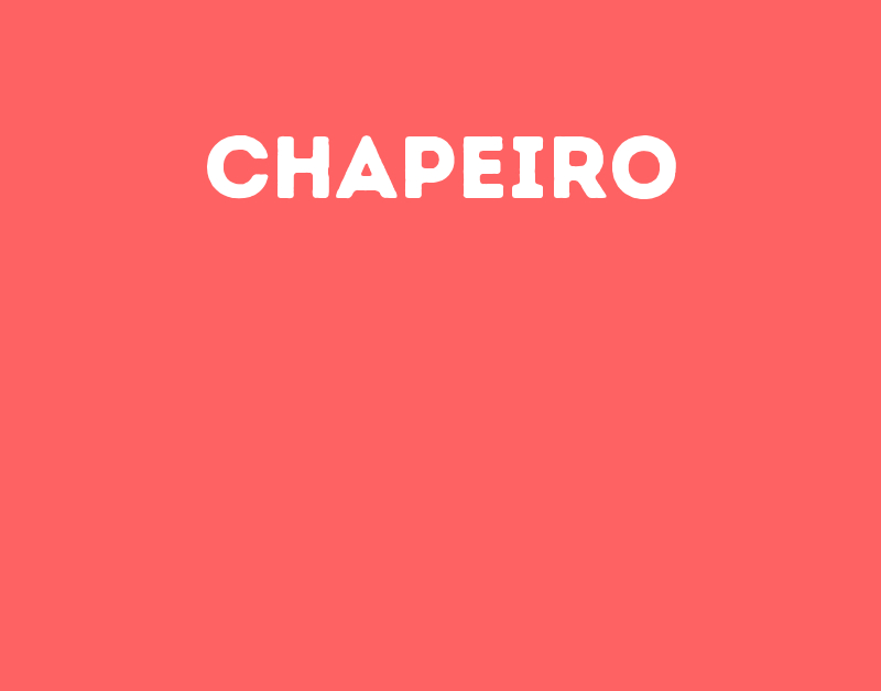 Chapeiro-São José Dos Campos - Sp 71