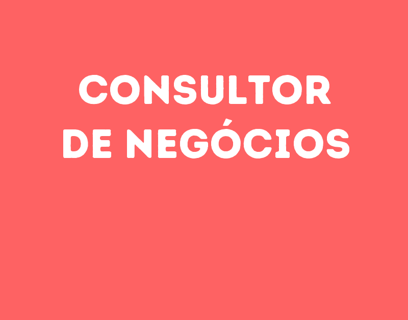 Consultor De Negócios-São José Dos Campos - Sp 35