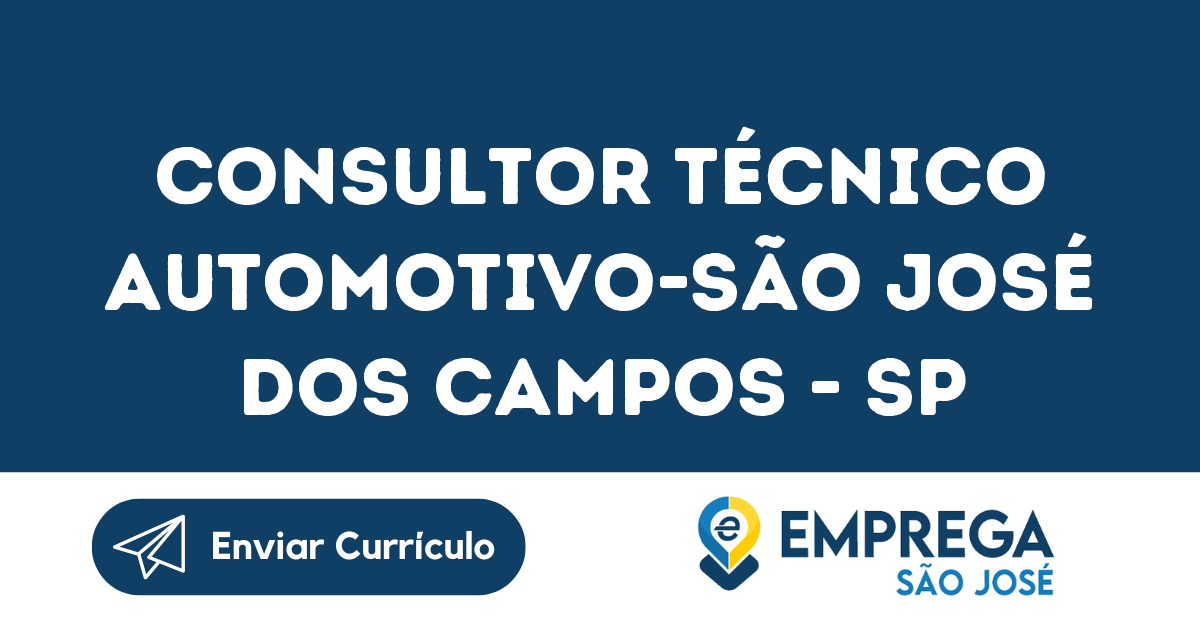 Consultor Técnico Automotivo-São José Dos Campos - Sp 7