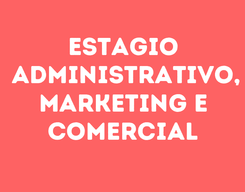 Estagio Administrativo, Marketing E Comercial-São José Dos Campos - Sp 113