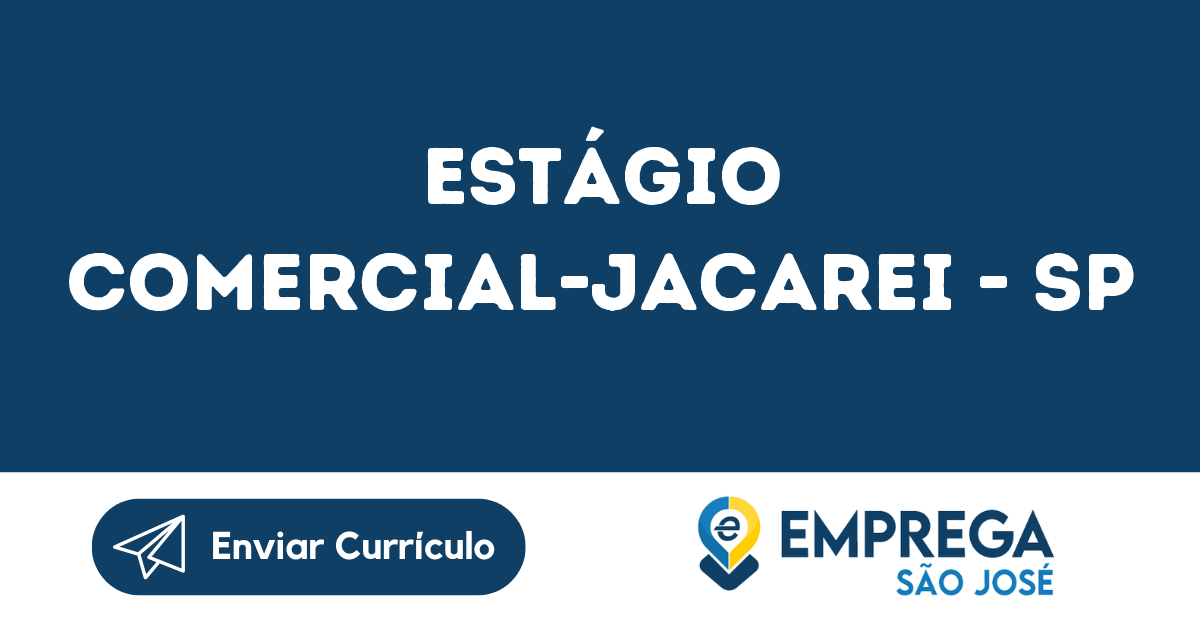 Estágio Comercial-Jacarei - Sp 105