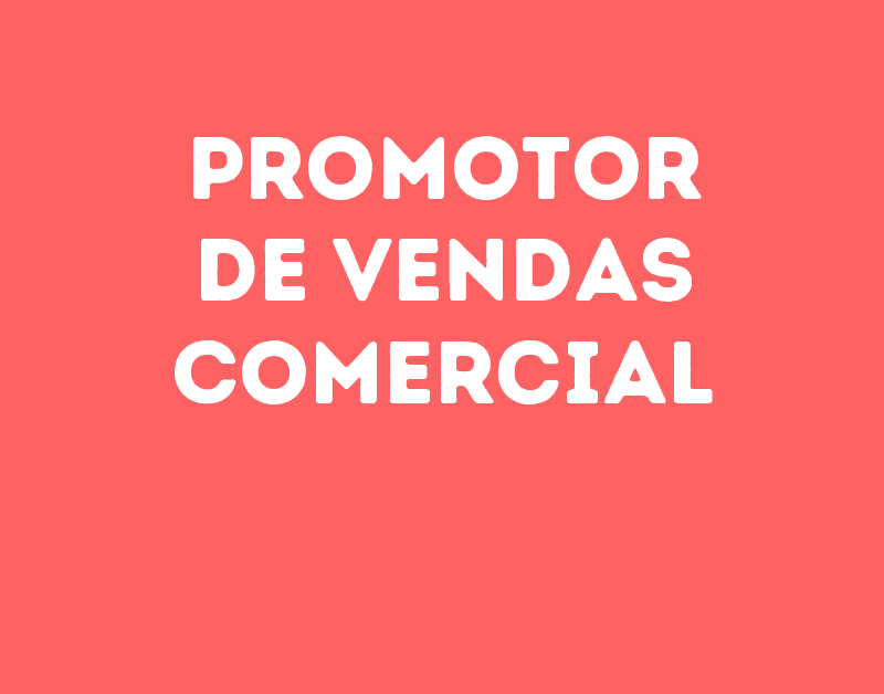 Promotor De Vendas Comercial-São José Dos Campos - Sp 1