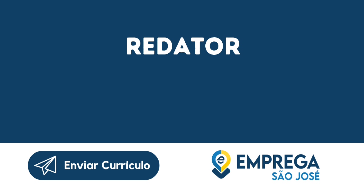 Redator-São José Dos Campos - Sp 7