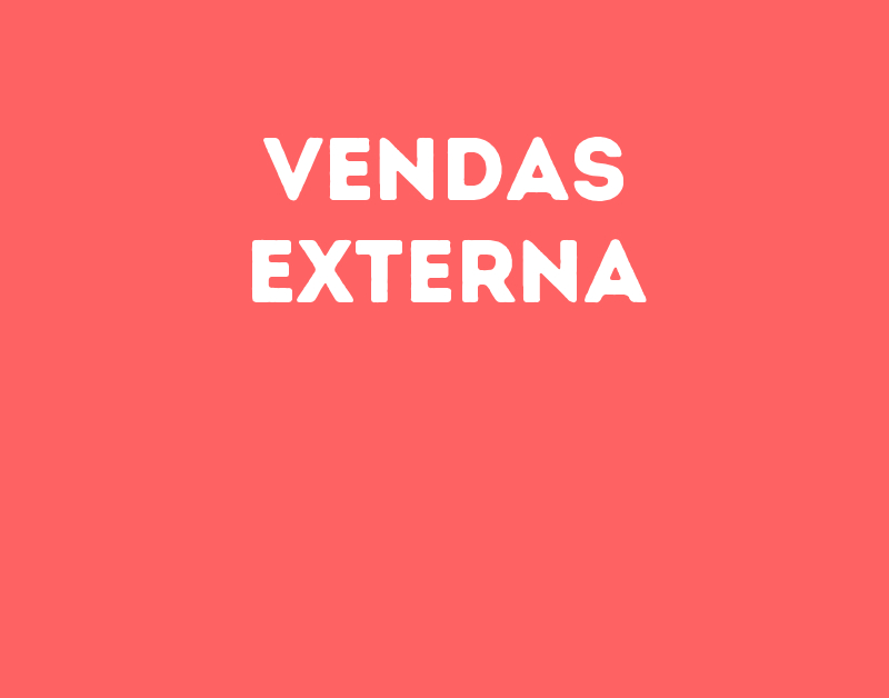Vendas Externa-São José Dos Campos - Sp 1