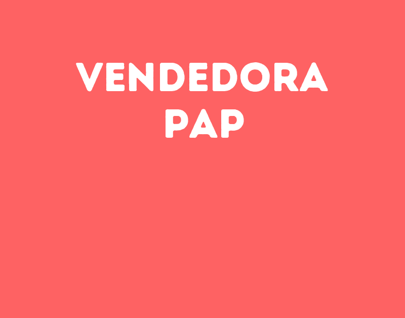 Vendedora Pap-São José Dos Campos - Sp 123