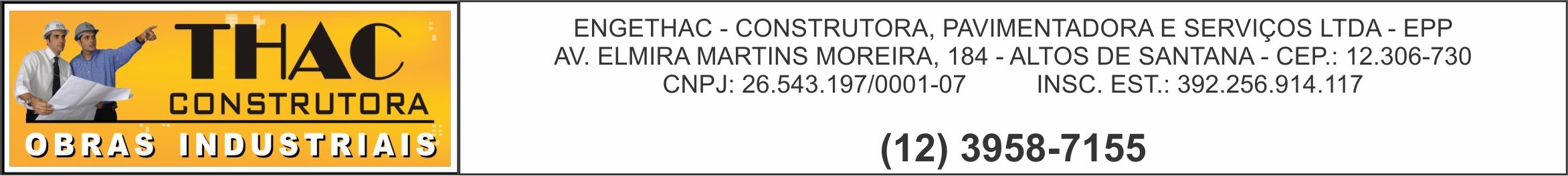 Logo Thac Construtora