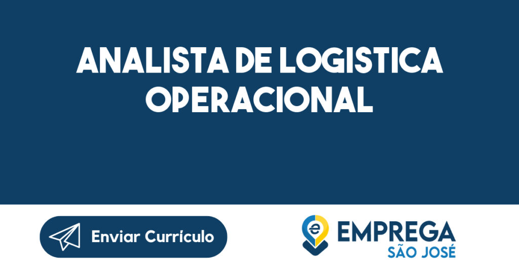Analista De Logistica Operacional-São José Dos Campos - Sp 1