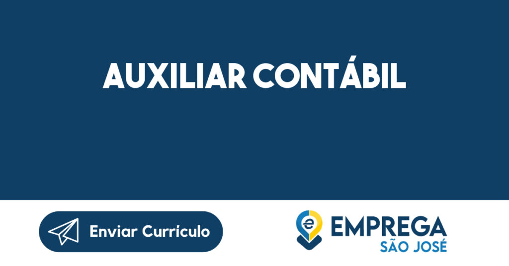 Auxiliar Contábil-São José Dos Campos - Sp 1 Auxiliar Contábil-São José Dos Campos - Sp 1