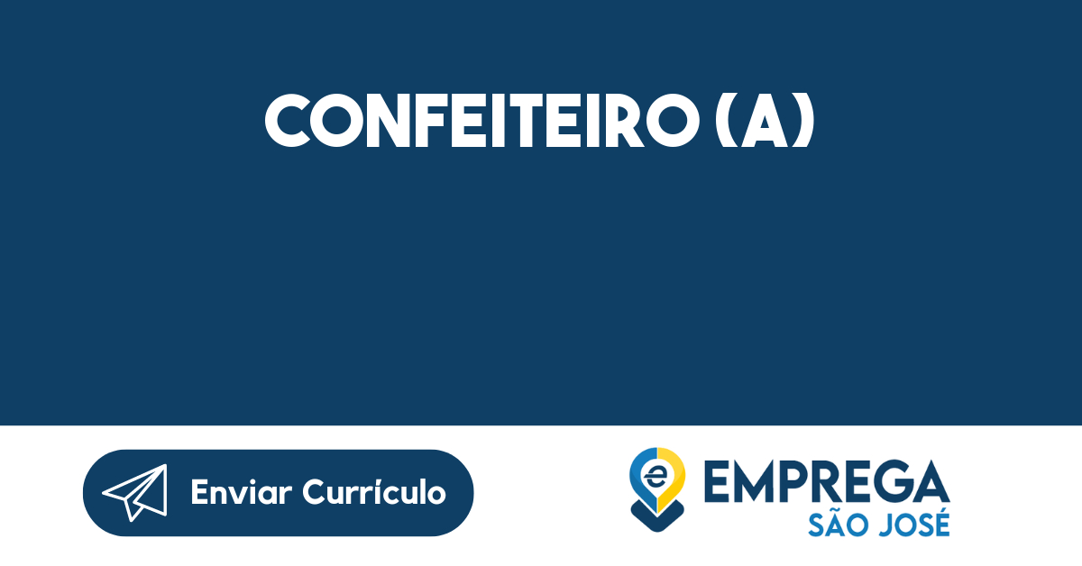 Confeiteiro (A)-São José Dos Campos - Sp 53