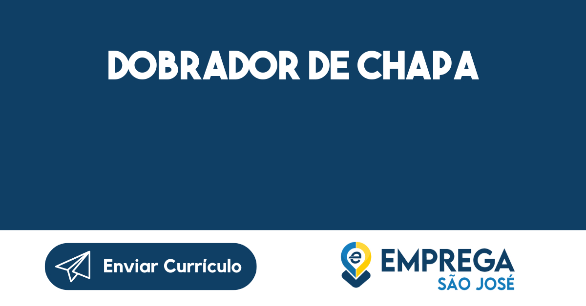 Dobrador De Chapa-São José Dos Campos - Sp 115