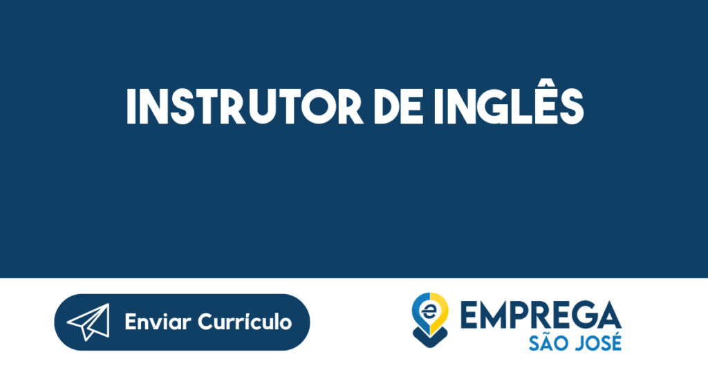 Instrutor De Inglês-São José Dos Campos - Sp 1