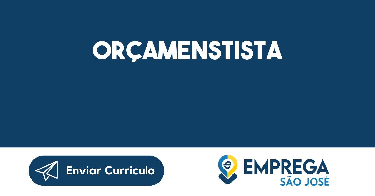 Orçamenstista-São José Dos Campos - Sp 57