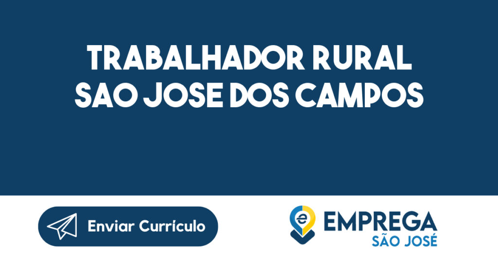 Trabalhador Rural Sao Jose Dos Campos-São José Dos Campos - Sp 1