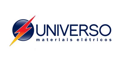 Logo UNIVERSO material elétrico