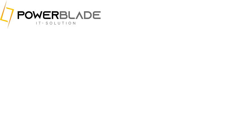Logo POWERBLADE SOLUÇÕES EM TI