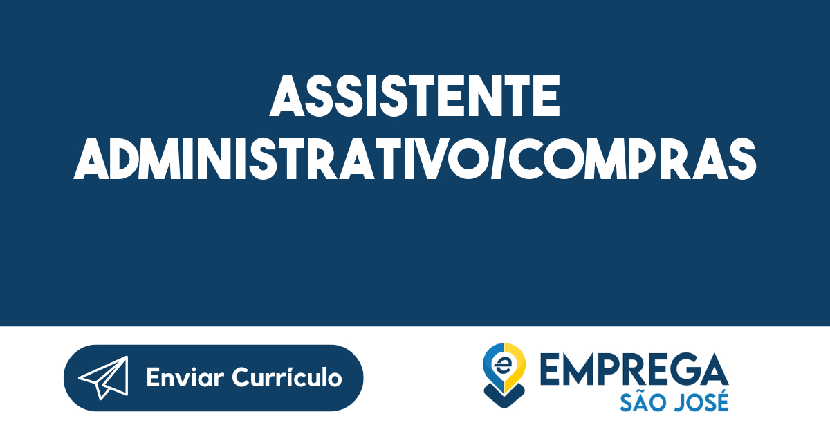 Assistente Administrativo/Compras-São José Dos Campos - Sp 7