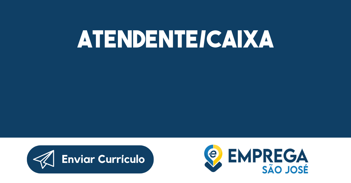 Atendente/Caixa-São José Dos Campos - Sp 9