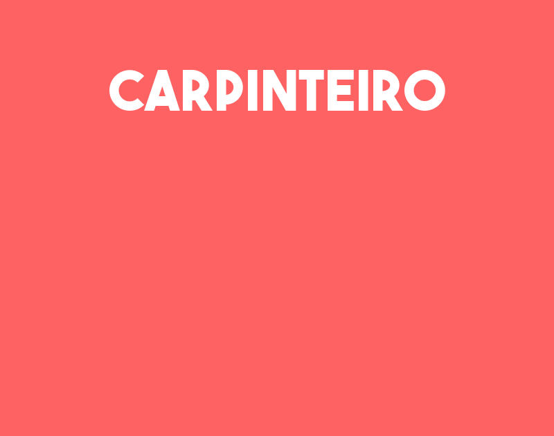 Carpinteiro-Jacarei - Sp 29