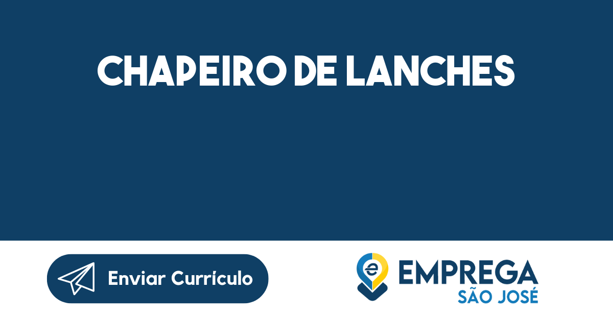 Chapeiro De Lanches-São José Dos Campos - Sp 59