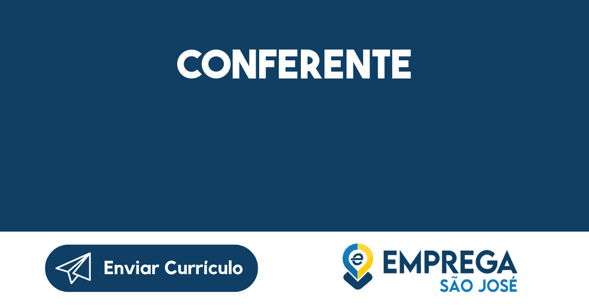 Conferente-São José Dos Campos - Sp 83