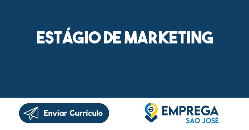 Estágio De Marketing-São José Dos Campos - Sp 1
