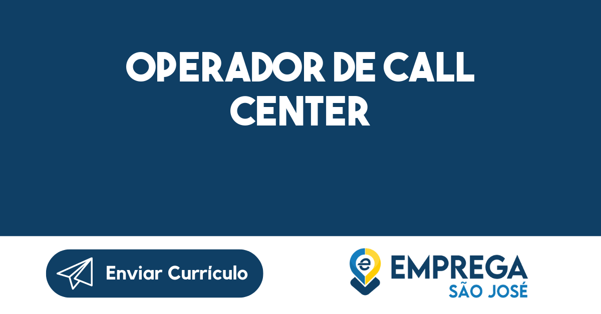 Operador De Call Center-São José Dos Campos - Sp 17