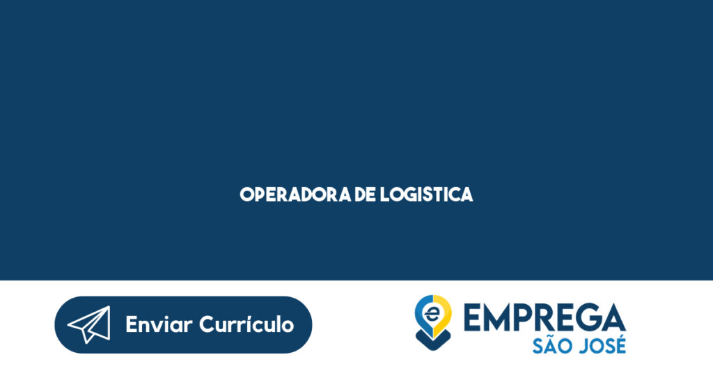 Operadora De Logistica-São José Dos Campos - Sp 1