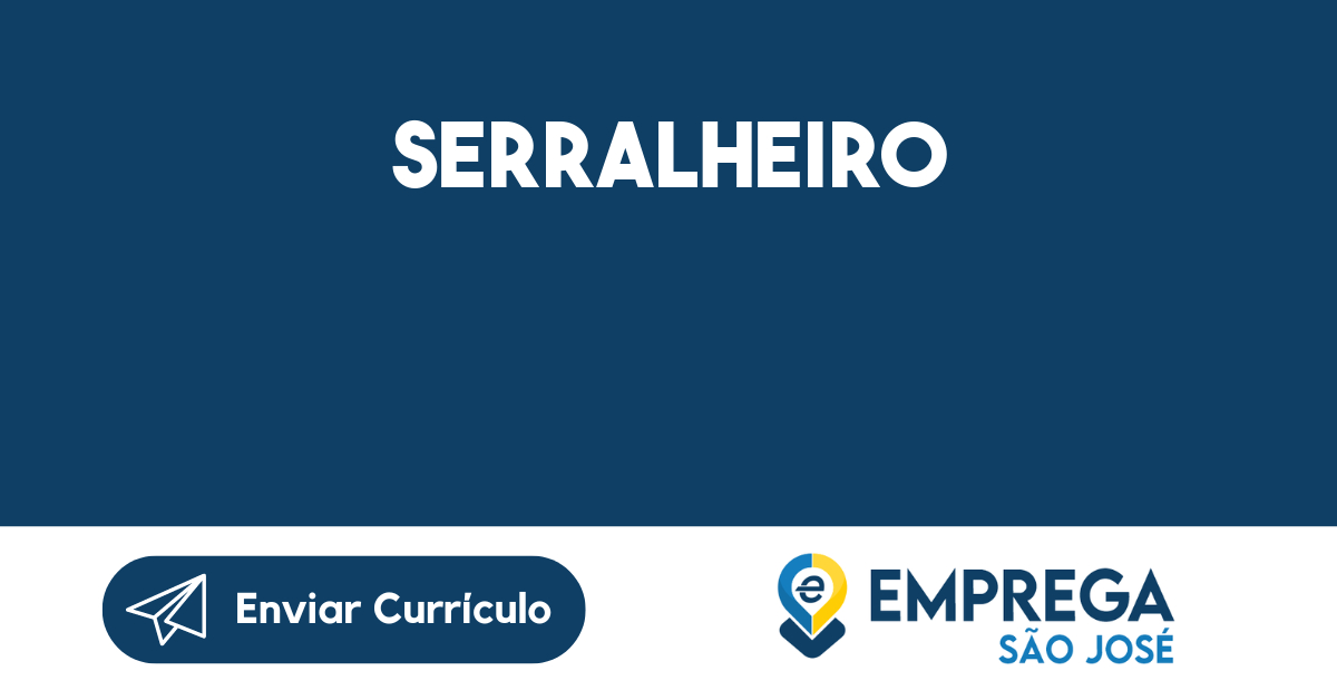 Serralheiro-São José Dos Campos - Sp 127
