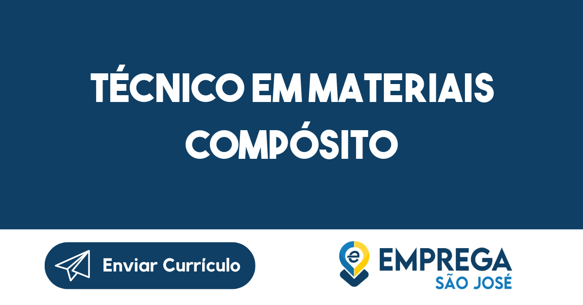 Técnico Em Materiais Compósito-São José Dos Campos - Sp 9
