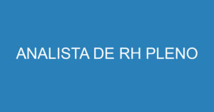 Analista De Rh Pleno-São José Dos Campos - Sp 2