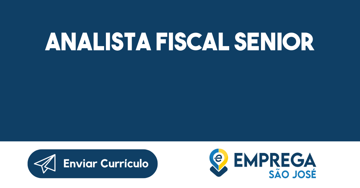 Analista Fiscal Senior-Jacarei - Sp 191