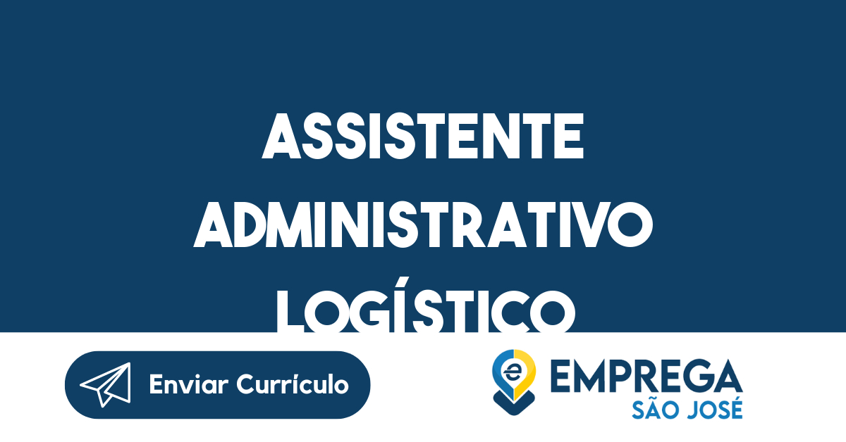 Assistente Administrativo Logístico-Guararema - Sp 185