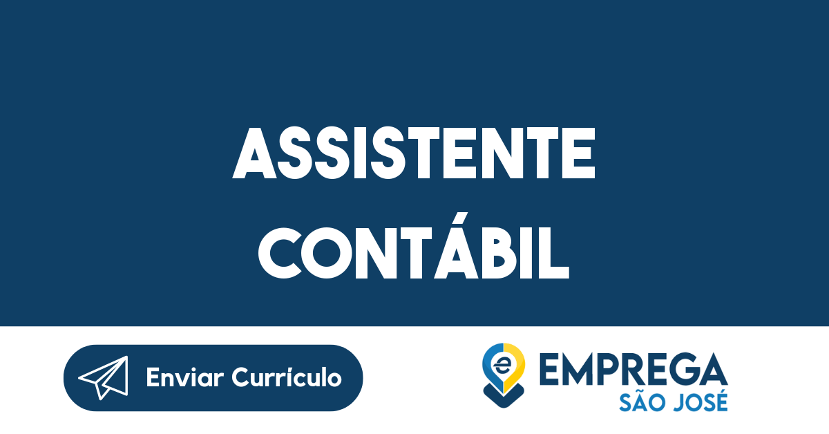 Assistente Contábil-São José Dos Campos - Sp 141