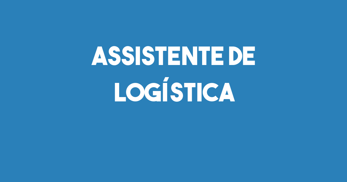 Assistente De Logística-Jacarei - Sp 39