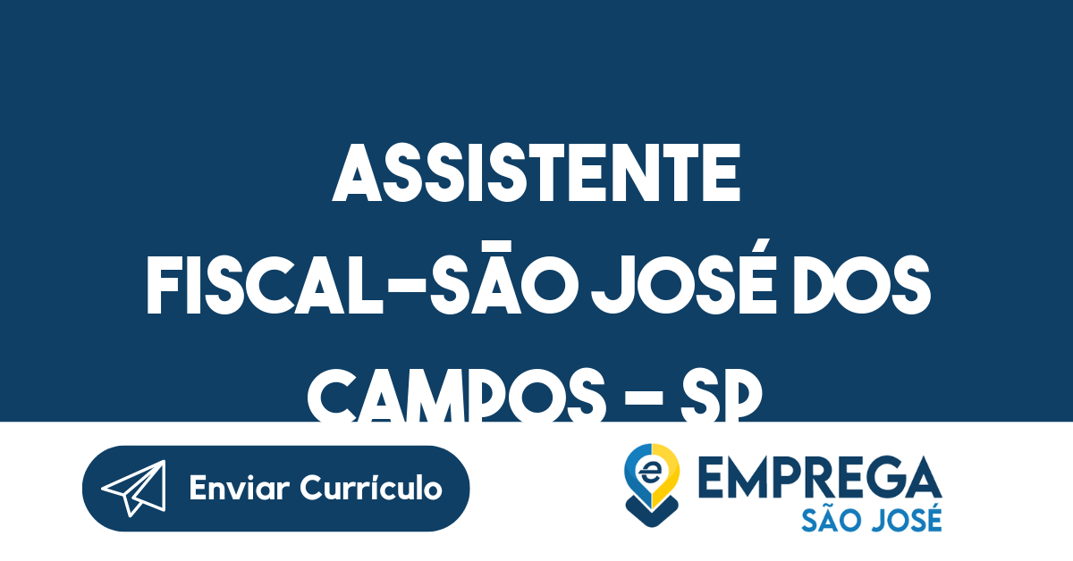 Assistente Fiscal-São José Dos Campos - Sp 59