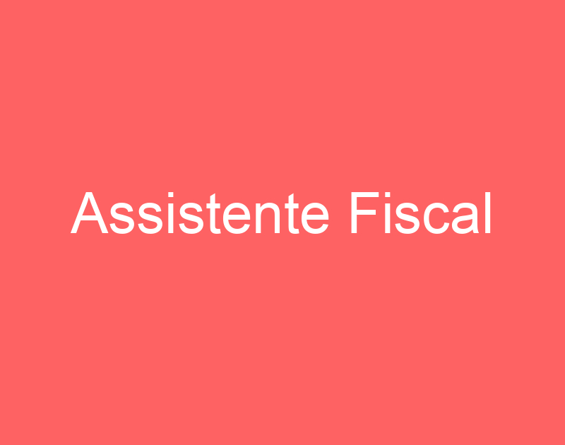 Assistente Fiscal-Jacarei - Sp 107