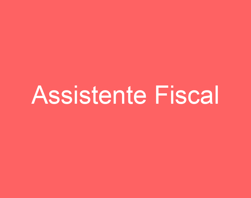 Assistente Fiscal-Jacarei - Sp 1