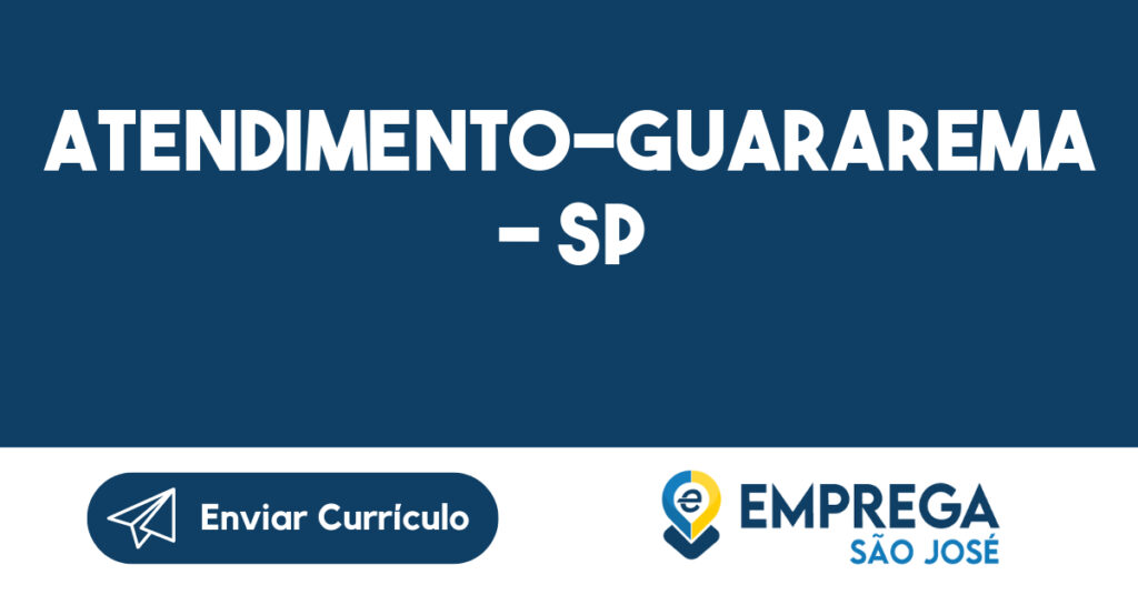 Atendimento-Guararema - Sp 1